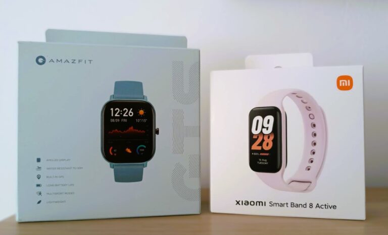 AMAZFIT GTS vs XIAOMI Smart Band 8 Active