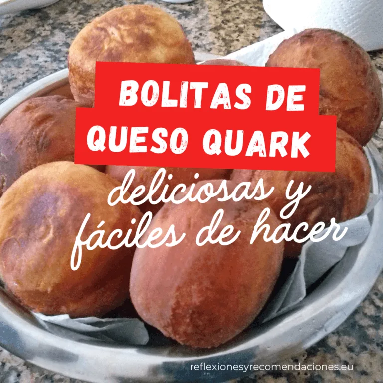 receta bolitas de queso quark