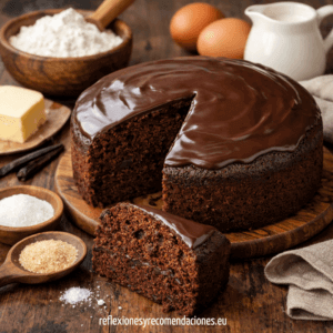 bizcochos de chocolate