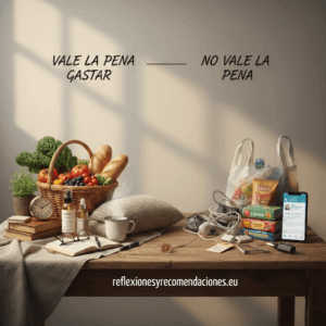 Consumo consciente: en qué gastar y en qué no para tomar mejores decisiones, evitar compras innecesarias y vivir con más calma.