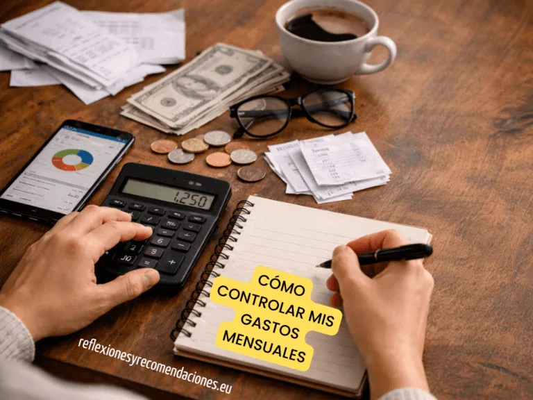 Controla tus gastos con contabilidad casera