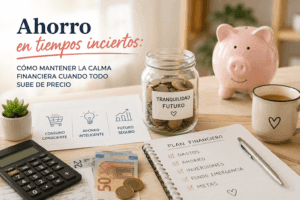 Ahorrar en tiempos de inflación con un plan financiero, fondo de emergencia y control de gastos.